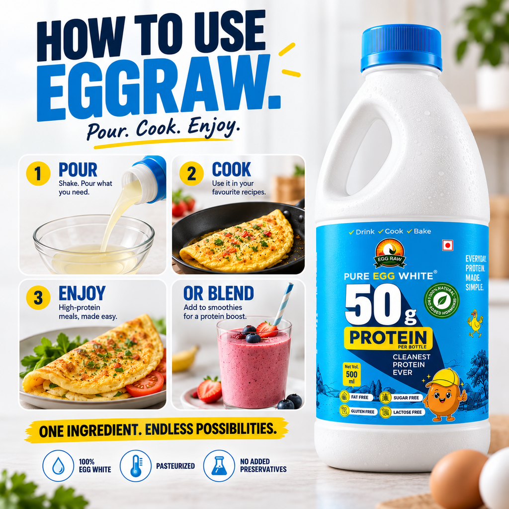 EggRaw Pure Egg White