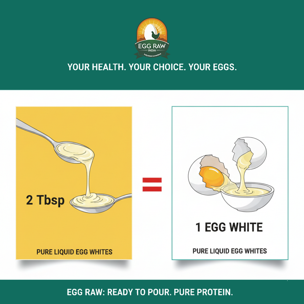 EggRaw Pure Egg White (1 Litre)