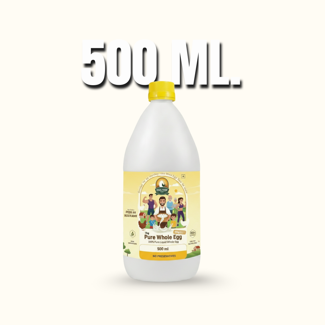 EggRaw Pure Whole Egg (500 ml)
