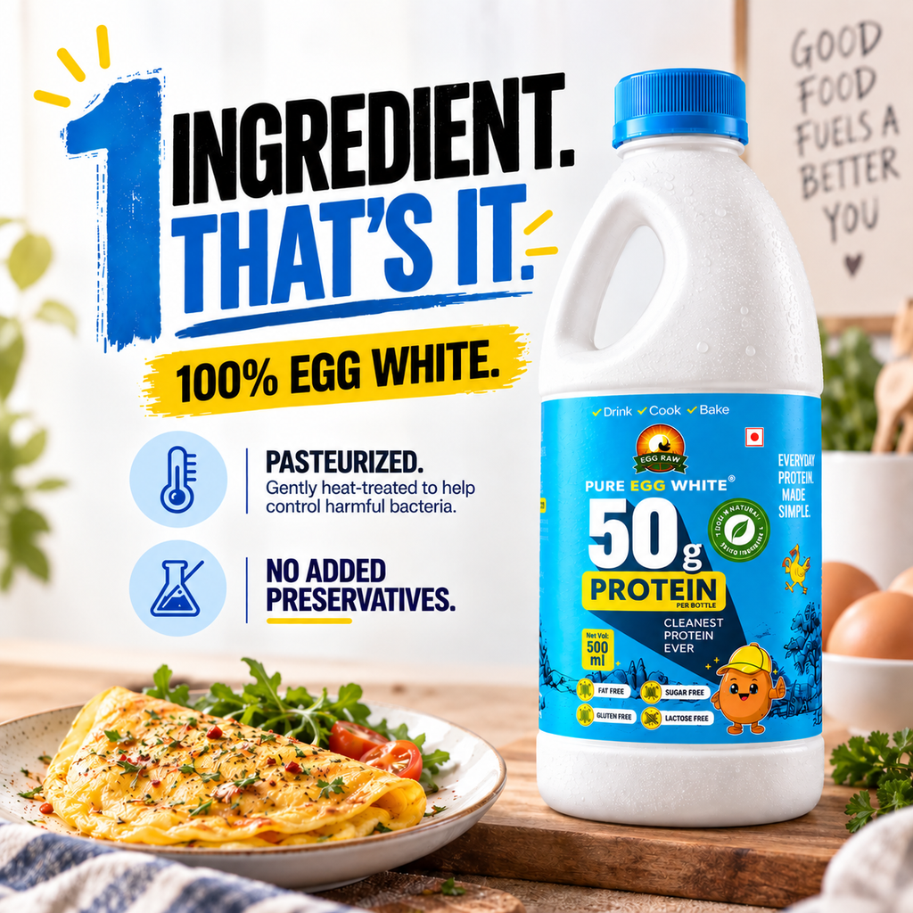 EggRaw Pure Egg White