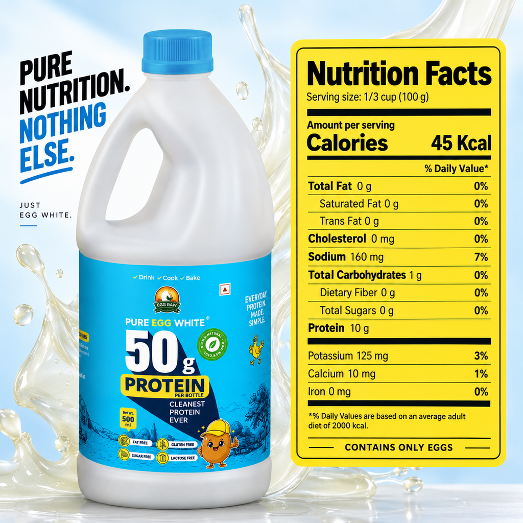 EggRaw Pure Egg White
