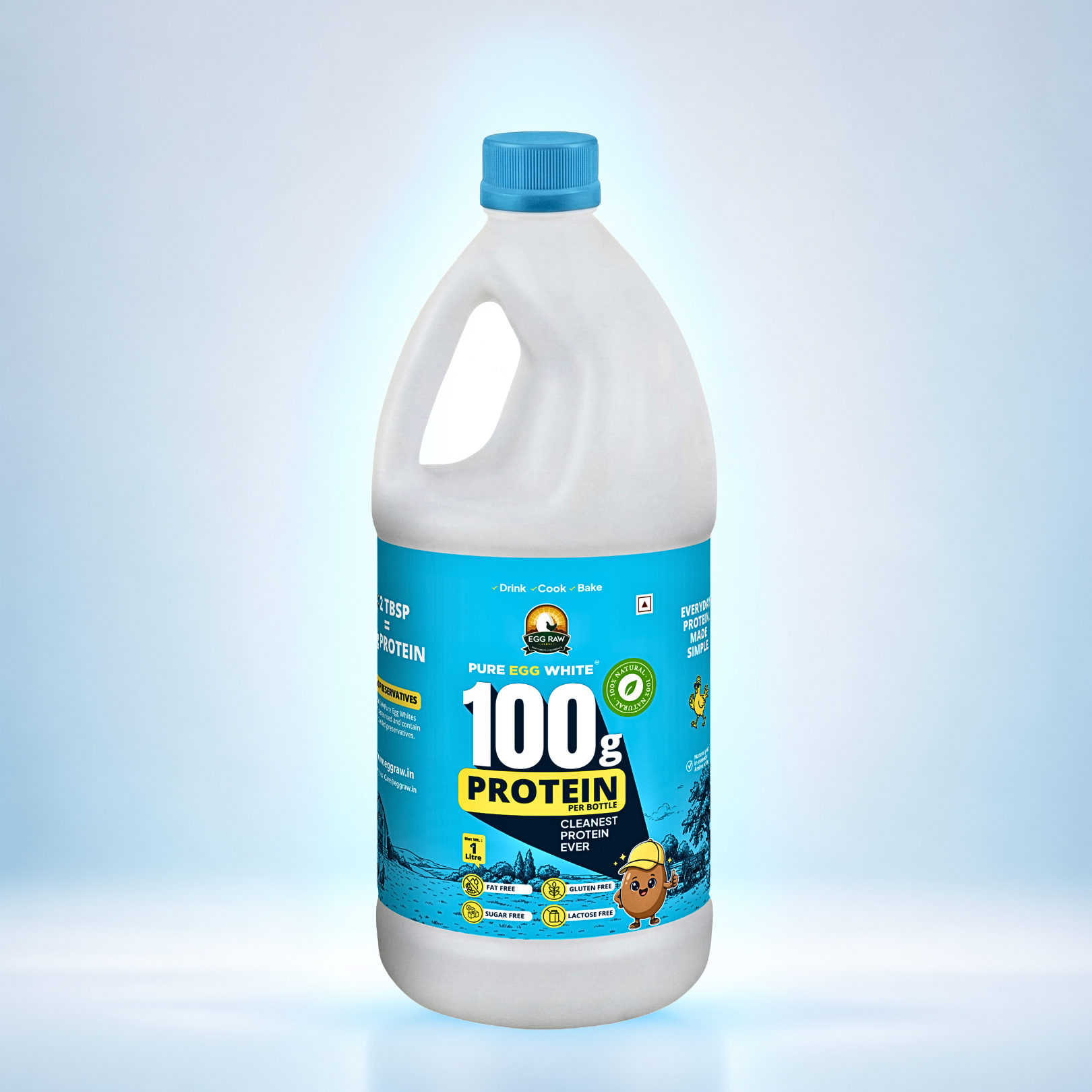 EggRaw Pure Egg White (1 Litre)