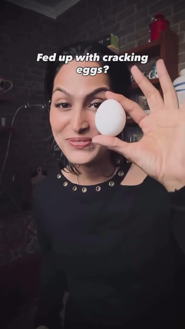 EggRaw creator compares cracking shell eggs with ready-to-pour egg whites